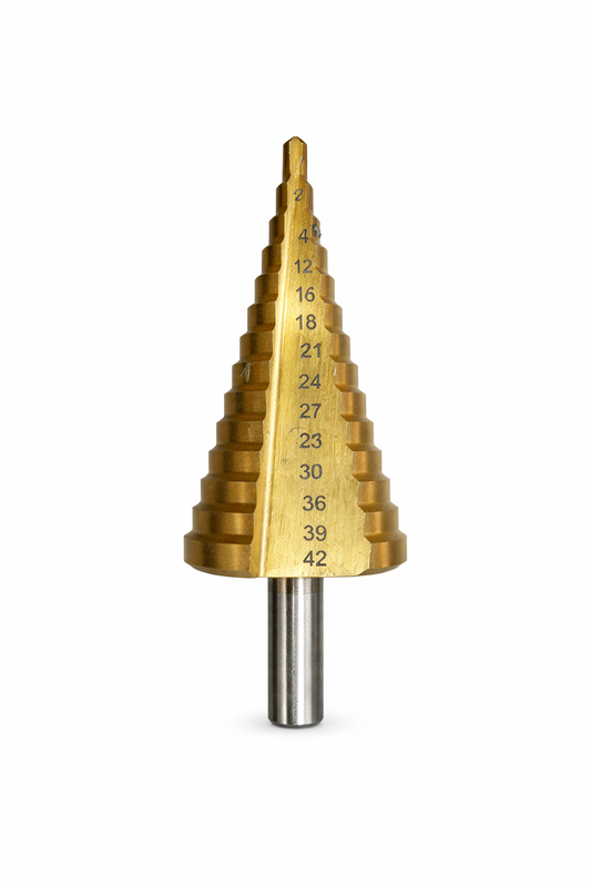 Stepenasta burgija HSS 4-42mm – Alat za bušenje metala i limova (AA-1)