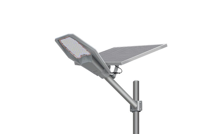 Solarna LED lampa 800W sa panelom i daljinskim – 3000lm IP65 (R-1)