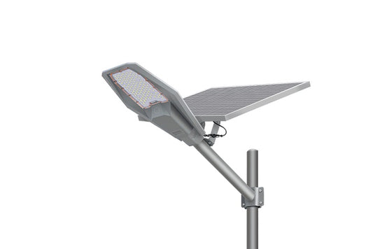 Solarna LED lampa 800W sa panelom i daljinskim – 3000lm IP65 (R-1)