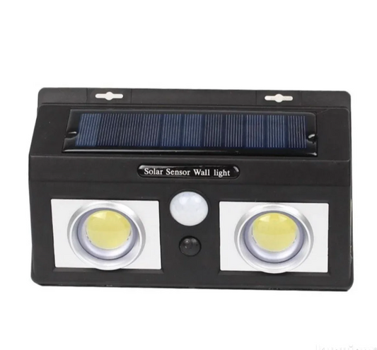 Dupla solarna zidna lampa - COB LED rasveta sa senzorom pokreta (R-1)