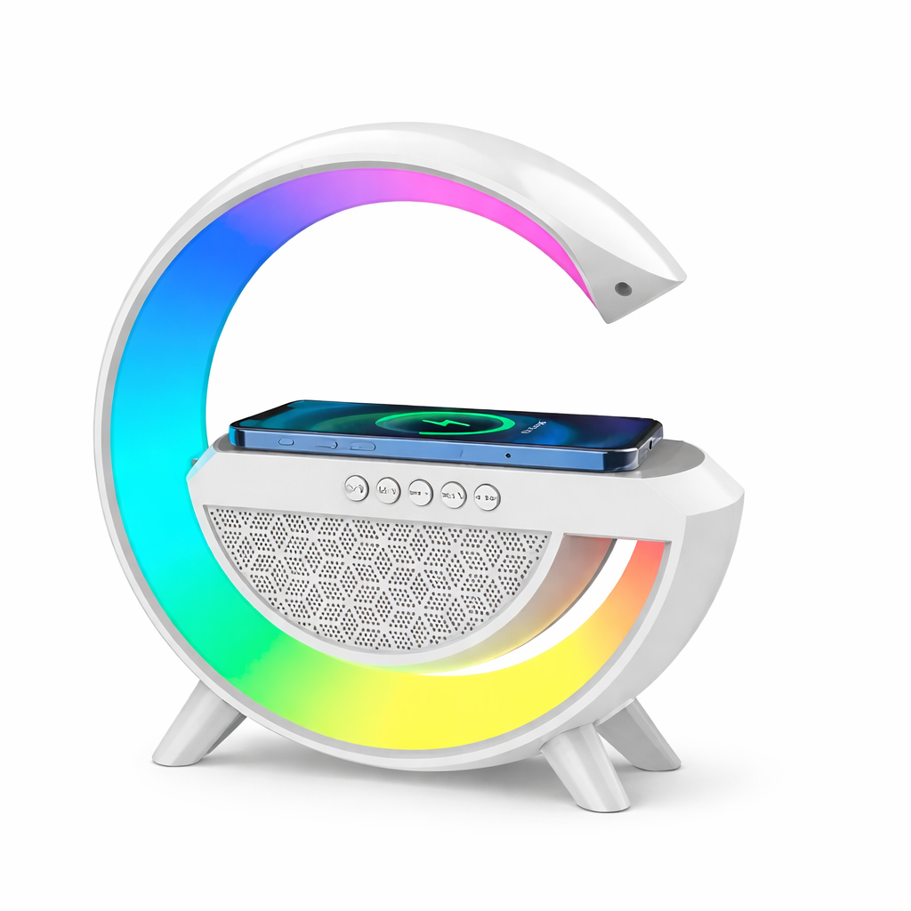 G lampa RGB – bežični punjač i Bluetooth zvučnik sa ambijentalnim svetlom (Z-1)
