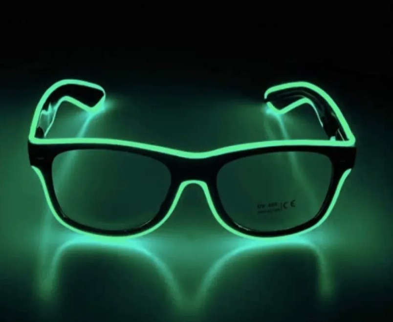 LED naočare zeleno svetlo sa 4 moda rada (RK-1)
