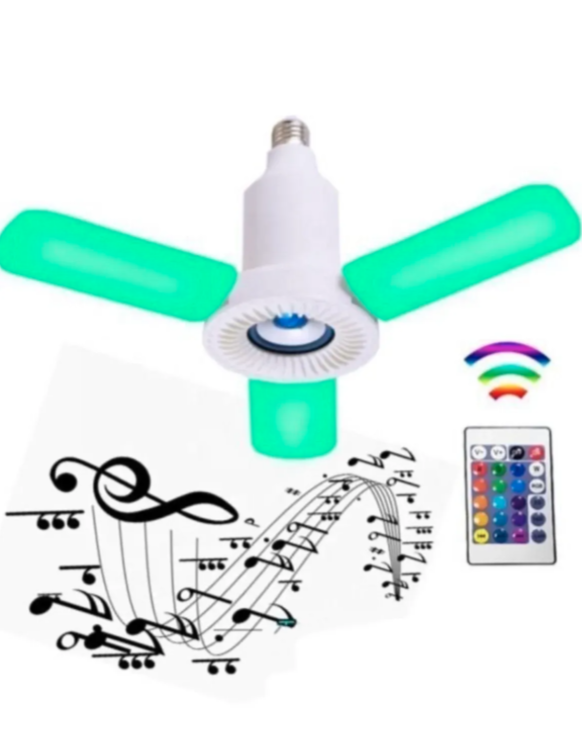 Trokraka pametna Bluetooth sijalica zvučnik RGB+W E27 36W (Z-1)