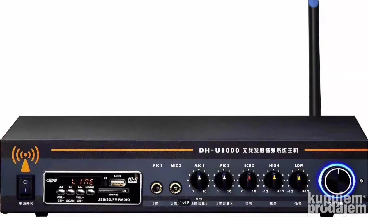 Bežični HiFi audio sistem sa predajnikom (Z-1)