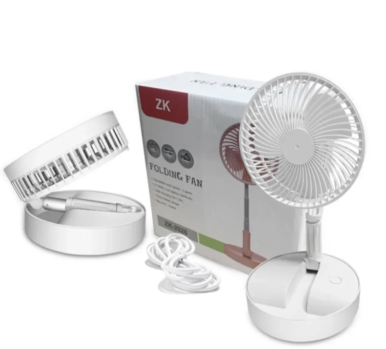 USB teleskopski ventilator sa punjivom baterijom (K-1)