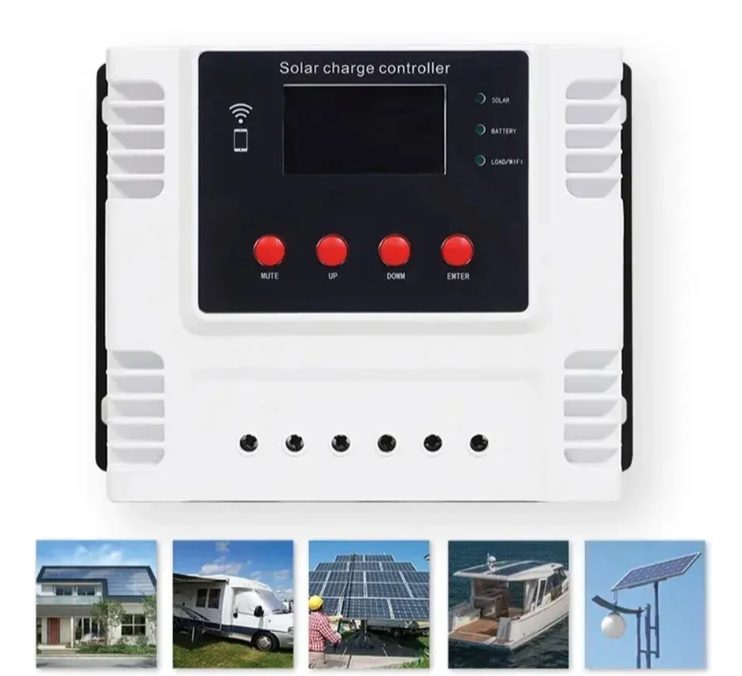 Solarni kontroler 100A WiFi KDY 12V/24V/48V (SO-1)