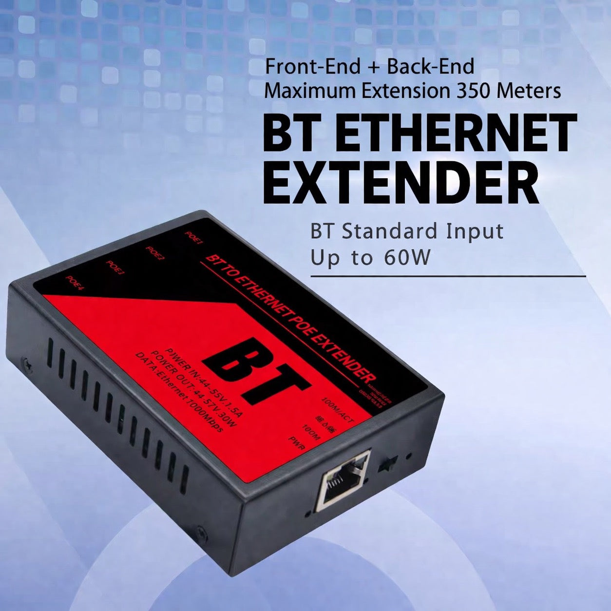 BT POE splitter 1 na 4 porta Gigabit (VN-1)