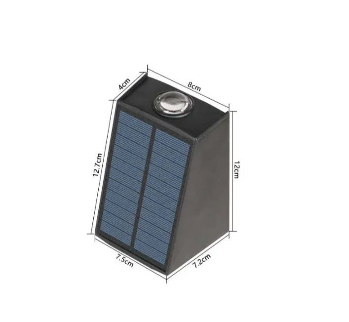 Solarna zidna dekorativna lampa za fasade IP65 (R-1)