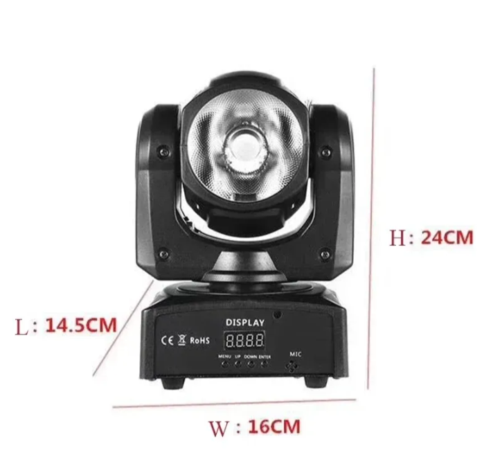Moving Head RGB Svetlo sa 8 boja (RK-1)
