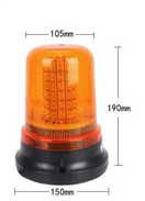 Rotaciono LED svetlo za traktore, kamione i viljuškare 12 V-24 V – 120 dioda, magnet — slika 2