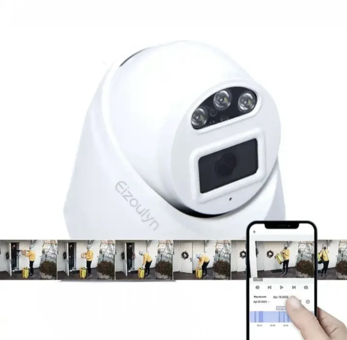 046 - WiFi POE Dome IP Kamera 5MP sa Metalnim Kućištem (VN-1)