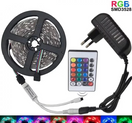 Vodootporna RGB LED traka 5m sa daljinskim upravljačem — slika 1