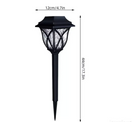 Solarne baštenske lampe – set od 6 komada za dvorište i staze — slika 2