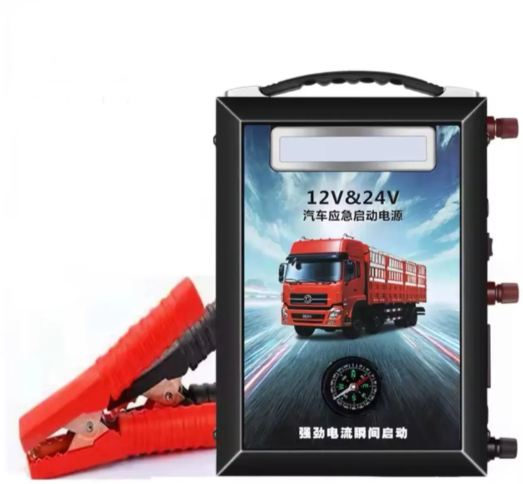 Starter za kamione i radne mašine 12V-24V – 3000A, 490.000mAh, Super Polymer Li-Ion baterija (AO-1)