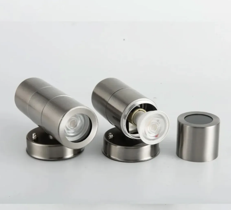 Elegantna hromirana zidna lampa dvostrana GU10 50W (R-1)