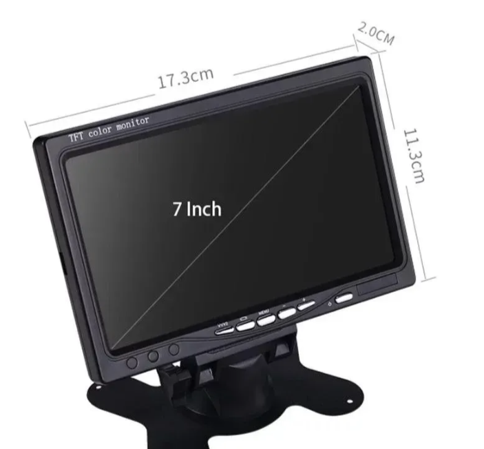 Monitor 7 inča LCD TFT sa HDMI i VGA ulazom (AO-1)