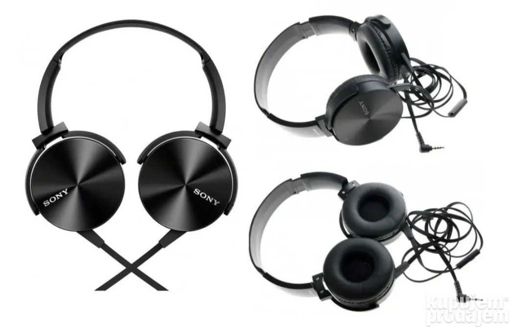 Slušalice Sony Extra Bass sa mikrofonom (Z-1)