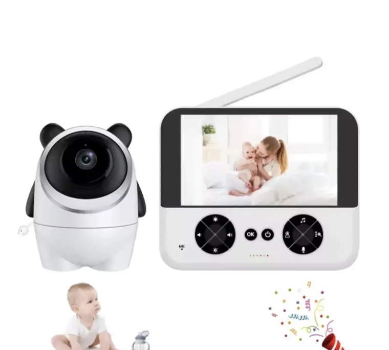 088 - Bebi alarm - Kamera sa 4.3 HD Ekranom, PTZ Kontrolom i Termometrom