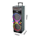 Veliki Bluetooth karaoke zvučnik Sing-e JQS9033 60 W — slika 2