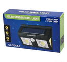 Dupla solarna zidna lampa - COB LED rasveta sa senzorom pokreta — slika 2