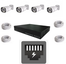 POE Video Nadzor Set 5 MP sa 4 IP Kamere i NVR Snimačem — slika 2