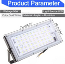 LED vodootporni reflektor 50 W IP66 — slika 2