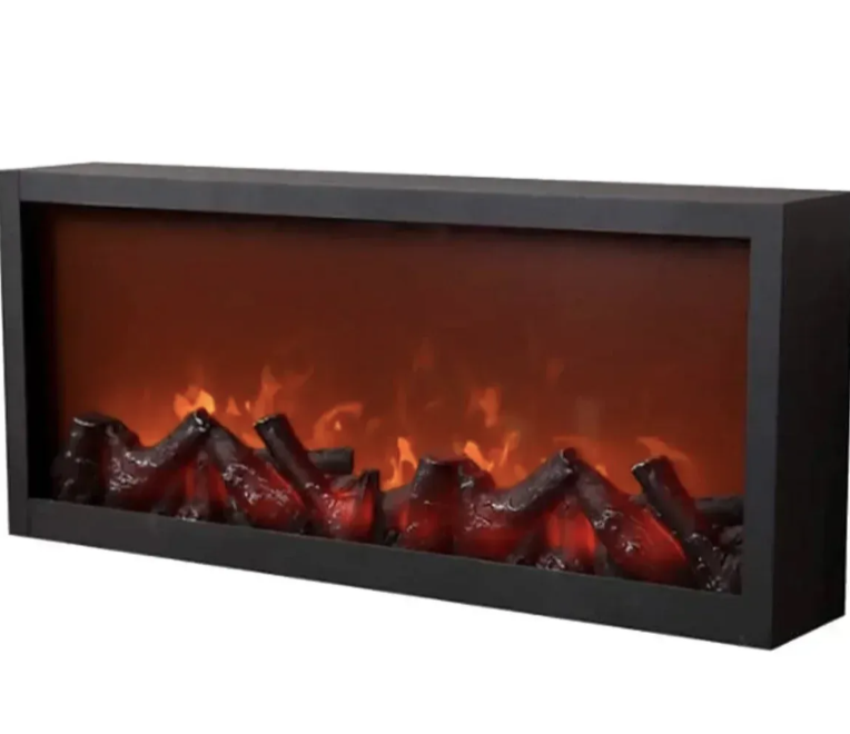 Svetleći LED kućni kamin imitacija plamena – Veliki model 80x60cm (K-1)