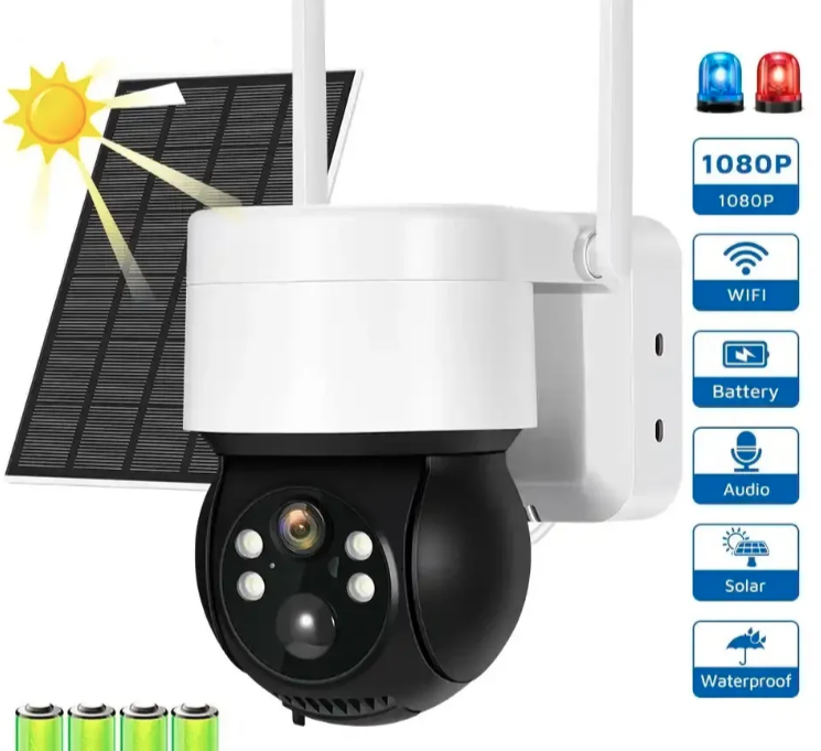 062 - Solarna PTZ WiFi IP kamera 10mpx (VN-3)