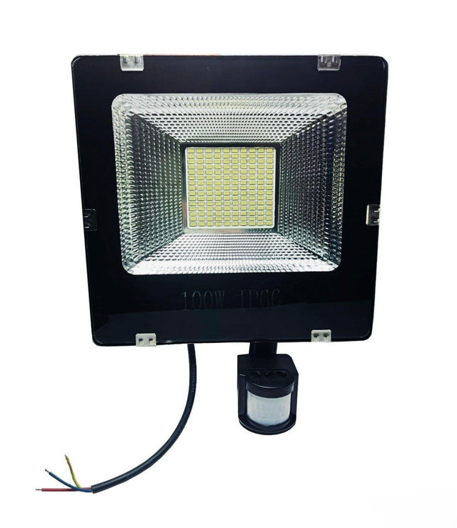 LED reflektor 100 W sa senzorom pokreta IP66