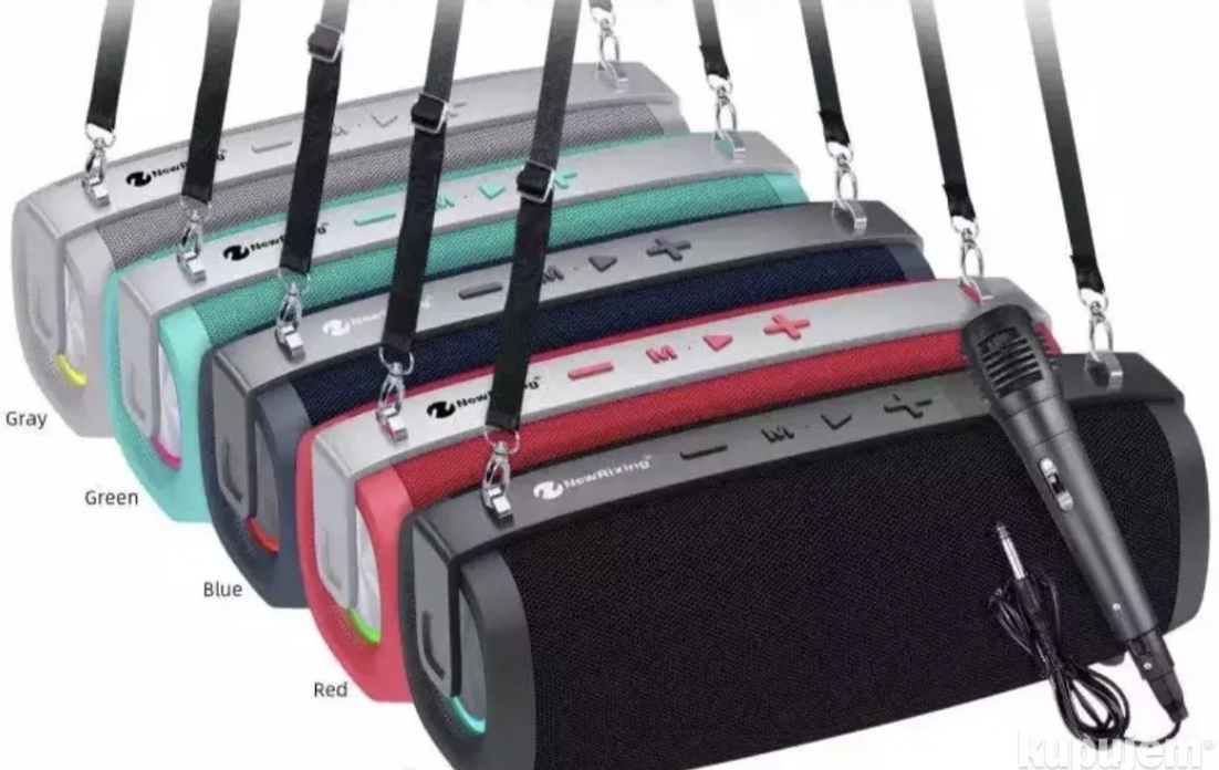 Karaoke Bluetooth zvučnik i FM radio sa mikrofonom (Z-1)