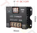 DC 5-24 V LED dimmer – bežični touch zidni prekidač — slika 2