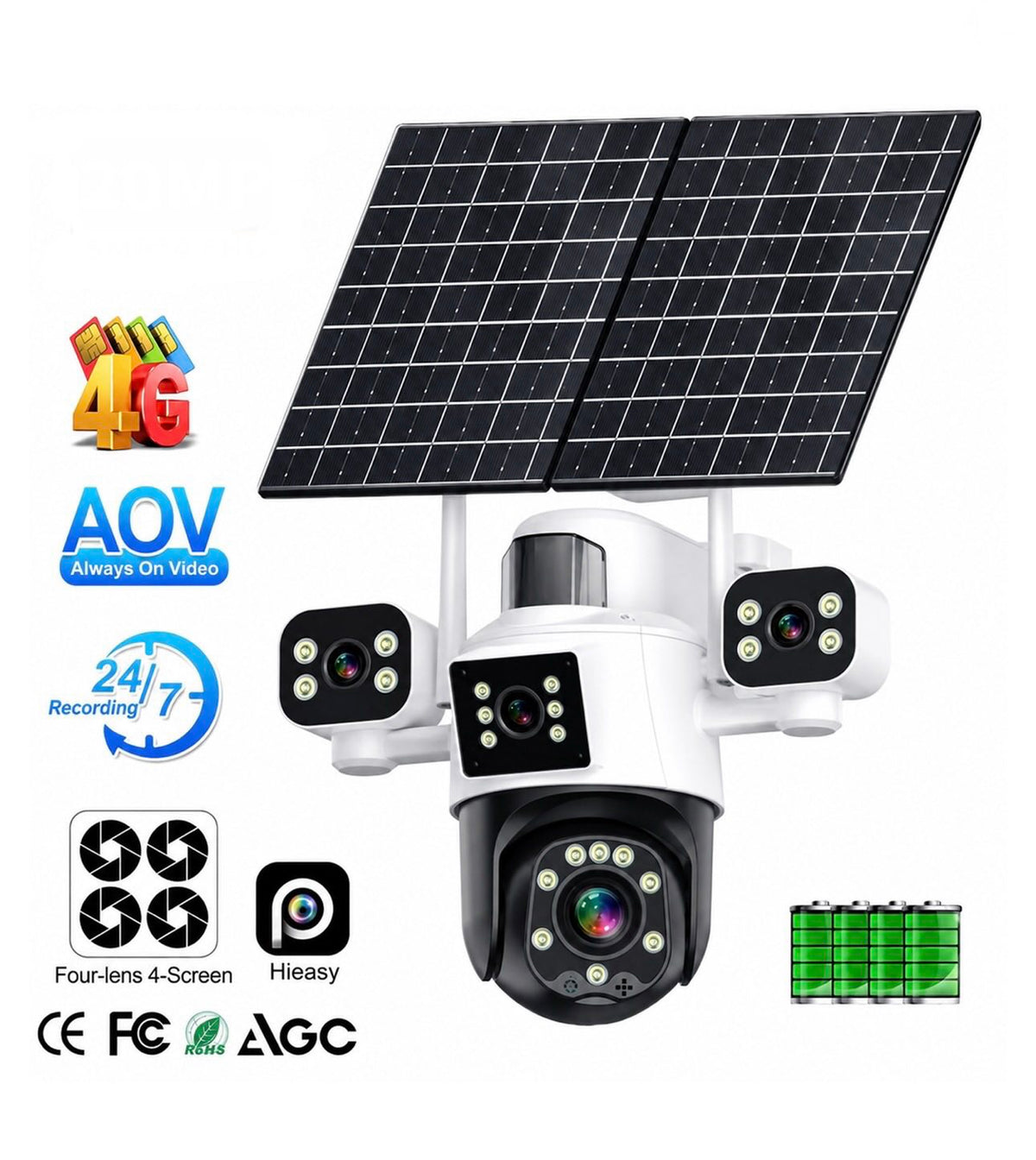 4G solarna kamera BT-HD65X4 28MP (VN-3)