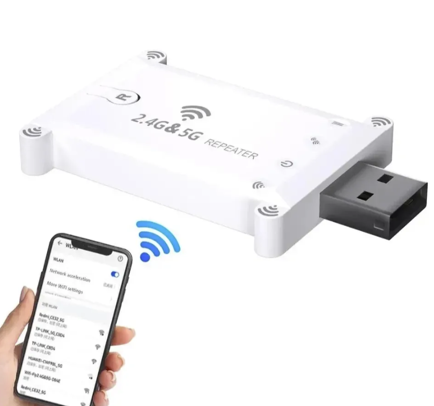 2.4G - 5G WiFi ripiter ruter 1200Mbps sa USB konekcijom