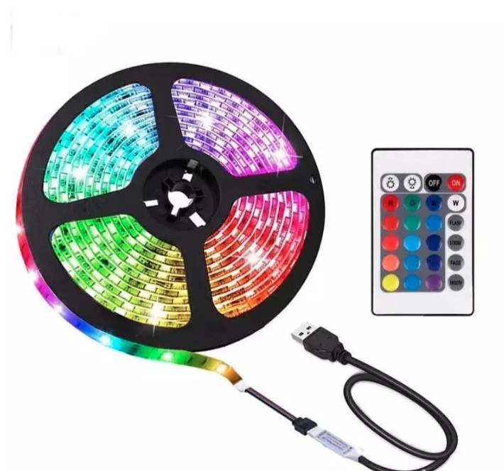 RGB USB LED traka 3m za pozadinsko osvetljenje TV i računara (LT-1)