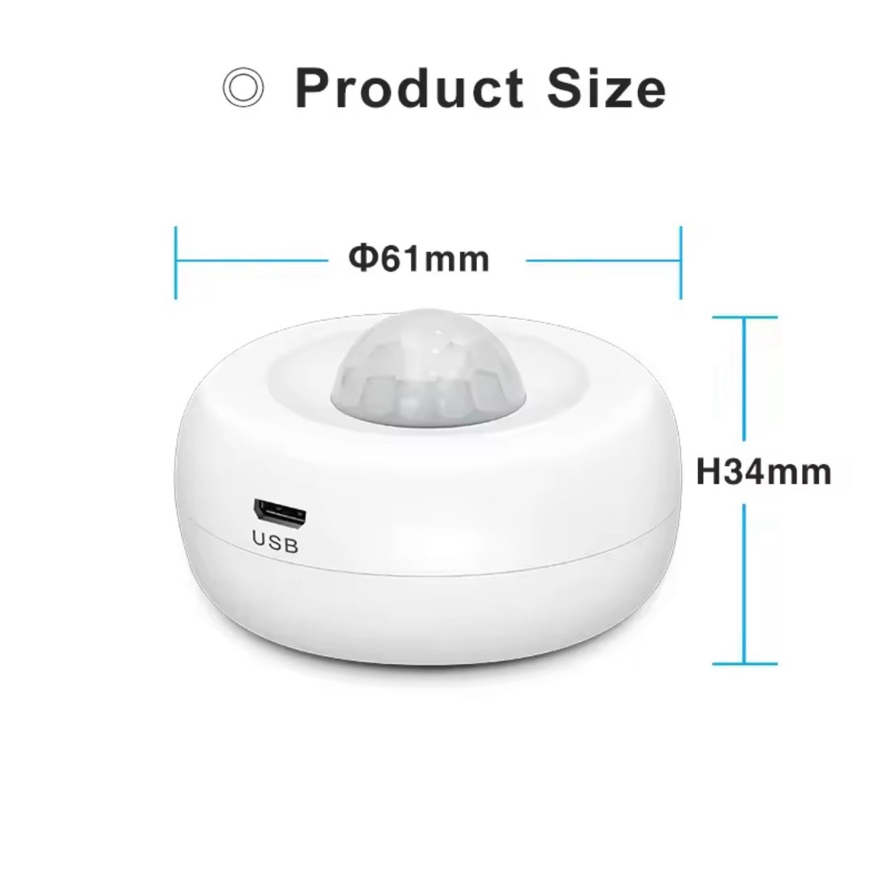 Tuya WiFi PIR senzor pokreta 360 stepeni (A-1)