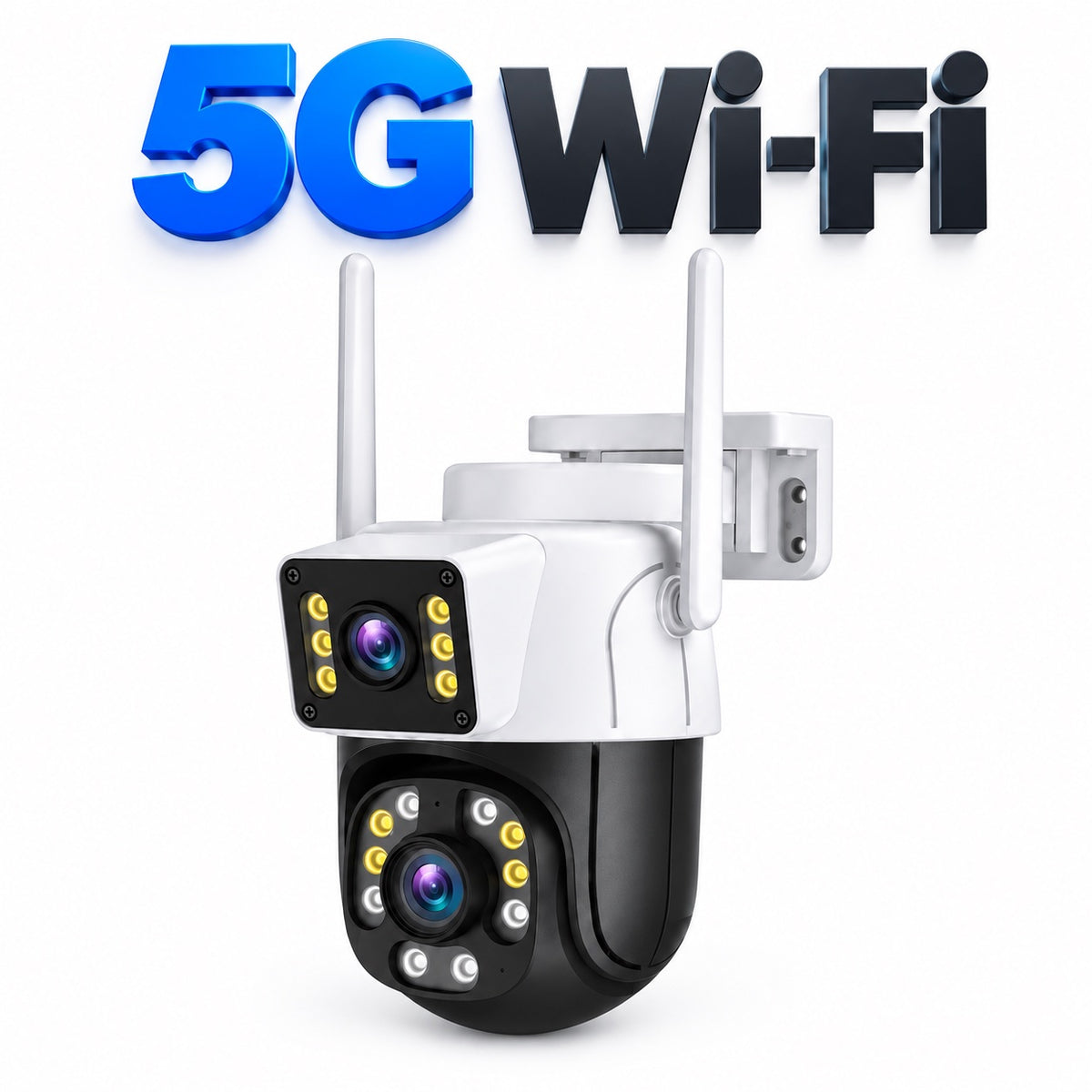 WiFi kamera A29 sa dva objektiva – 5G, noćni nadzor, iCSee (VN-1)