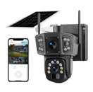 Solarna 4G PTZ kamera TP21 sa 3 objektiva — slika 2