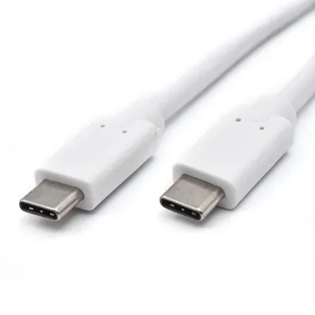 USB TIP C na TIP C kabal za punjač 1m 6A beli (MP-1)