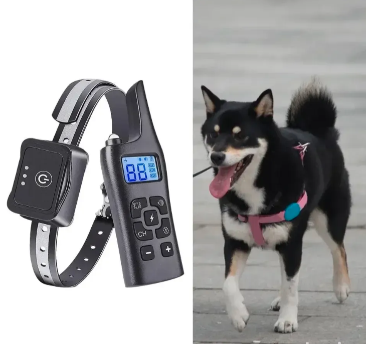 Petcomer reflektujuća teletakt ogrlica za pse – 3 moda treninga do 800m  (TK-1)