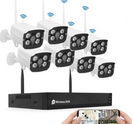 Wi-Fi IP Video Nadzor Set 1080P sa 8 Kamera i NVR Snimačem — slika 2