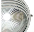 Zidna brodska lampa E27 aluminijum i staklo — slika 2