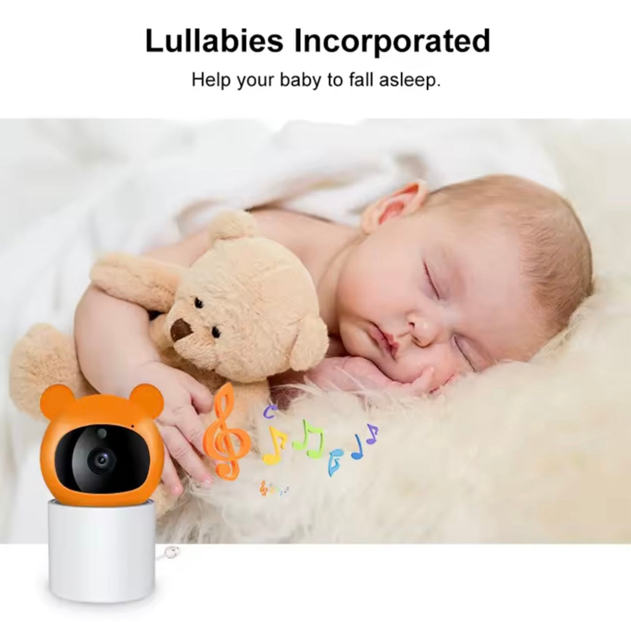 085 - Bebi alarm - monitor kamera sa 5 inča HD ekranom