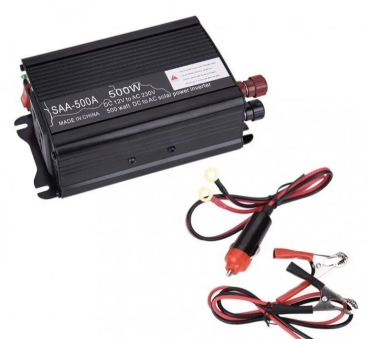 Inverter pretvarač napona 12V na 220V 500W sa USB izlazom (SO-1)