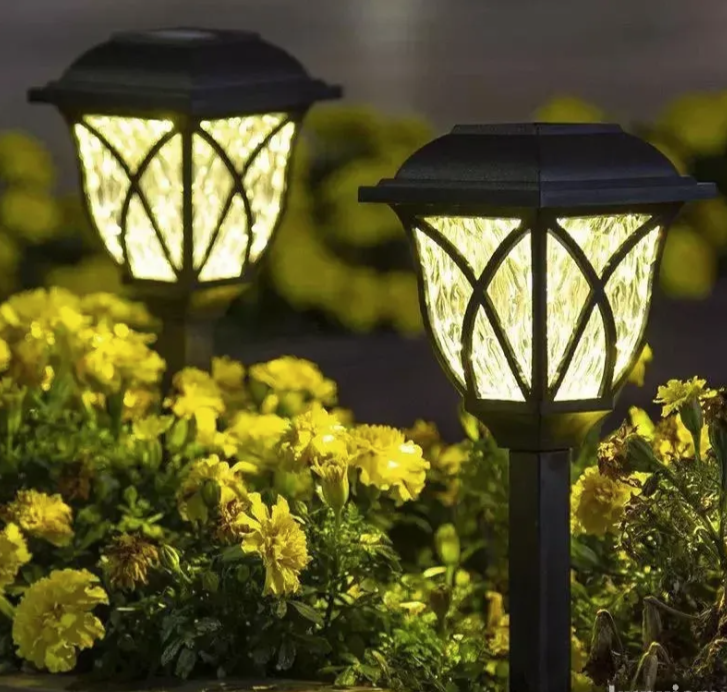 Solarne baštenske lampe – set od 6 komada za dvorište i staze (R-1)