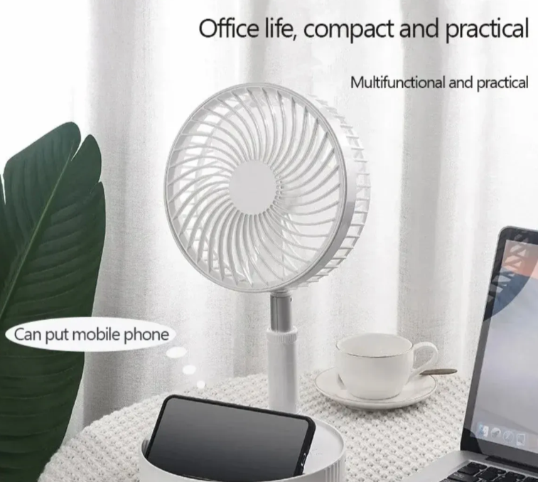 USB teleskopski ventilator sa punjivom baterijom (K-1)