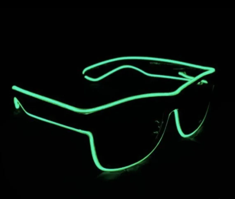 LED naočare zeleno svetlo sa 4 moda rada (RK-1)
