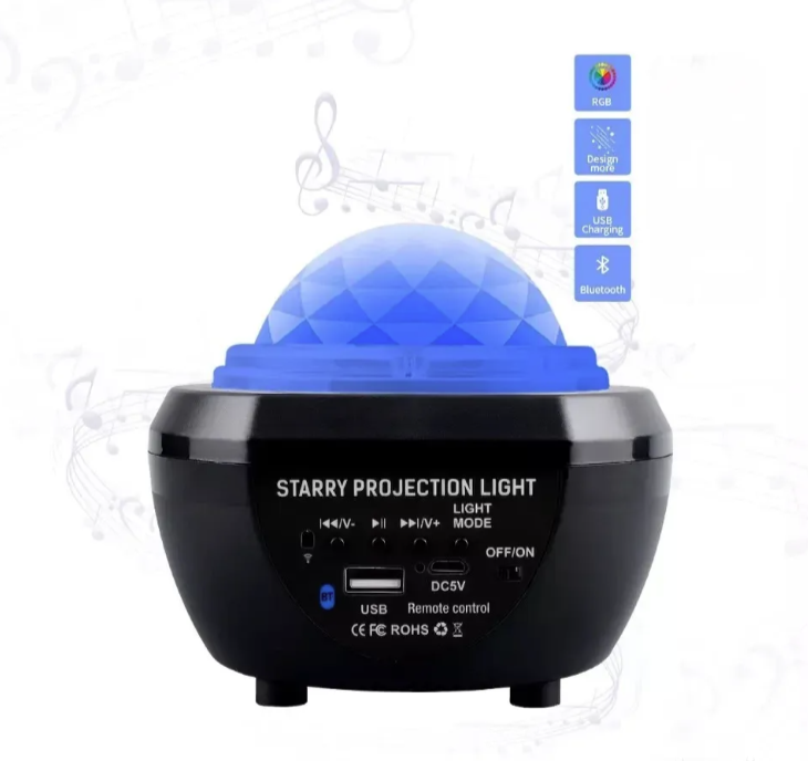 Bluetooth RGB zvučnik sa zvezdanim projektorom (Z-1)