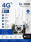 4G PTZ IP kamera 5 MP 5x optički zoom — slika 3
