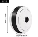 Mini Wi-Fi kamera 360° 3 MP — slika 3