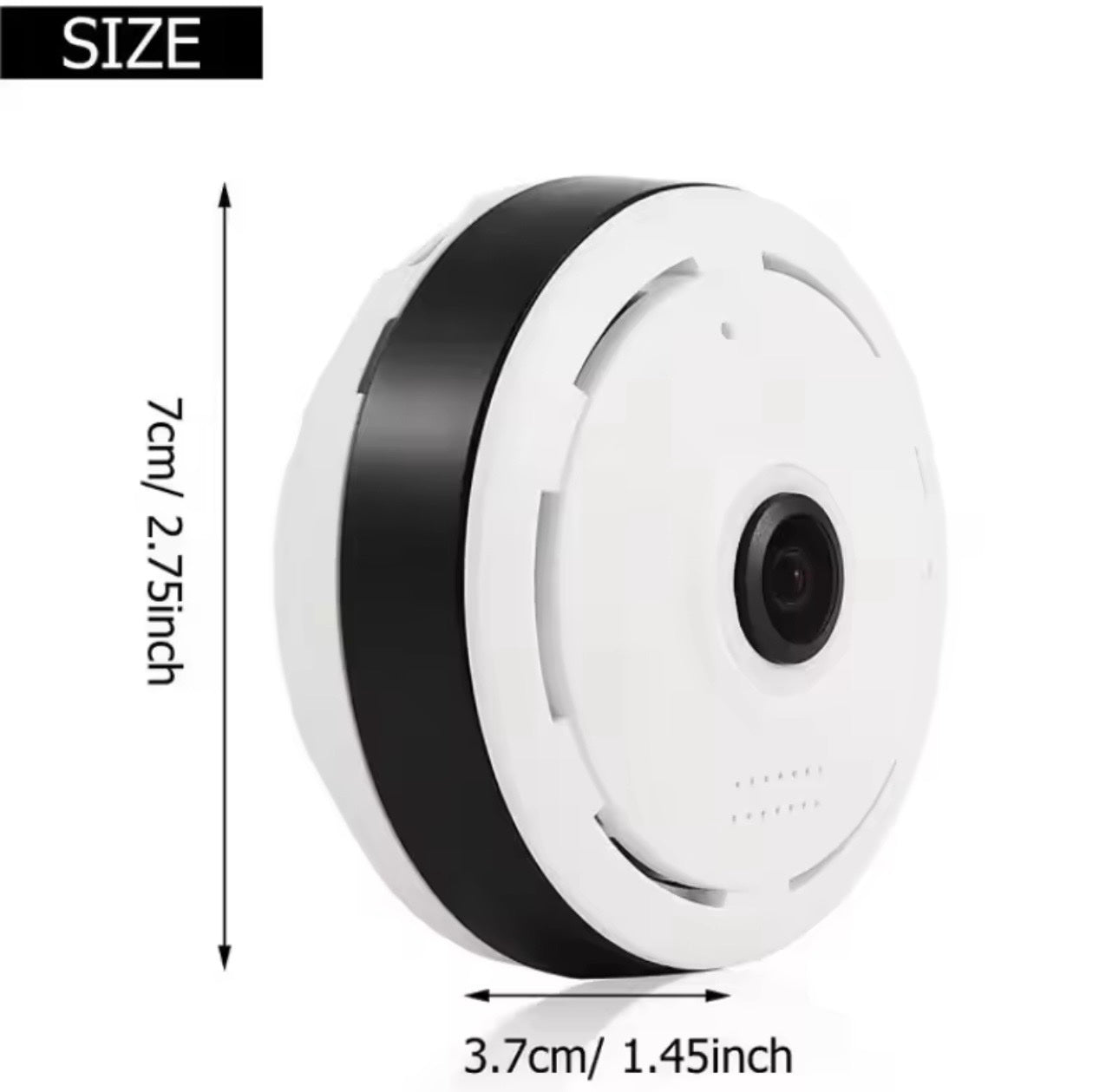 Mini WiFi kamera 360° 3MP (VN-1)